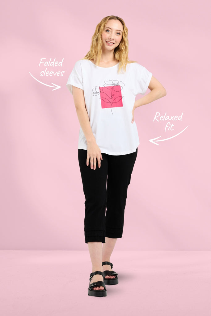 Seduce Lily Top White From BoxHill