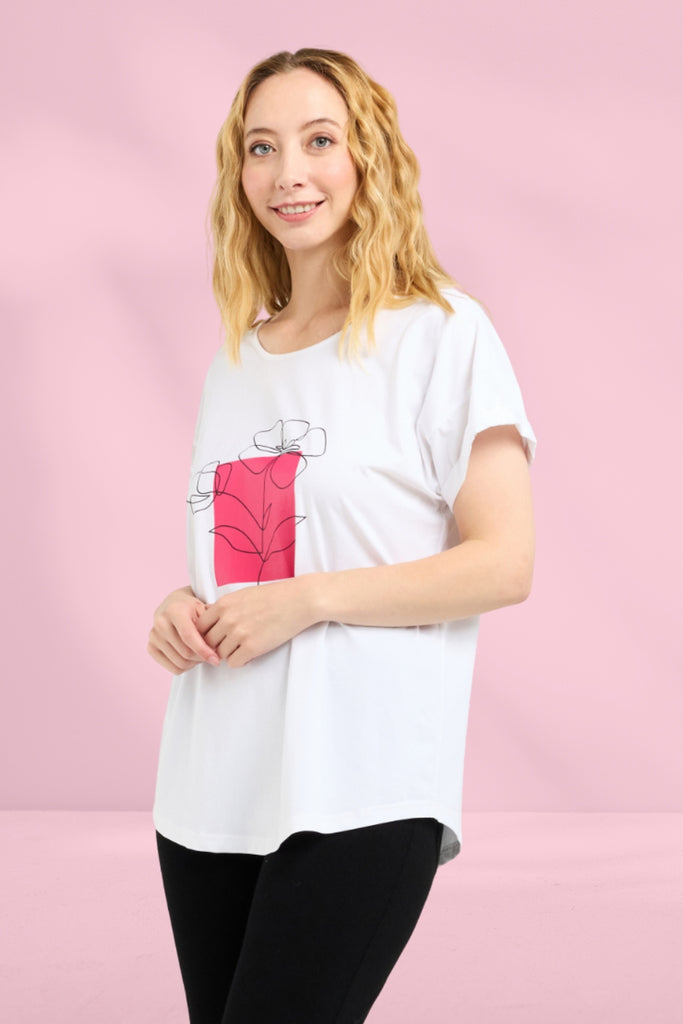 Seduce Lily Top White From BoxHill