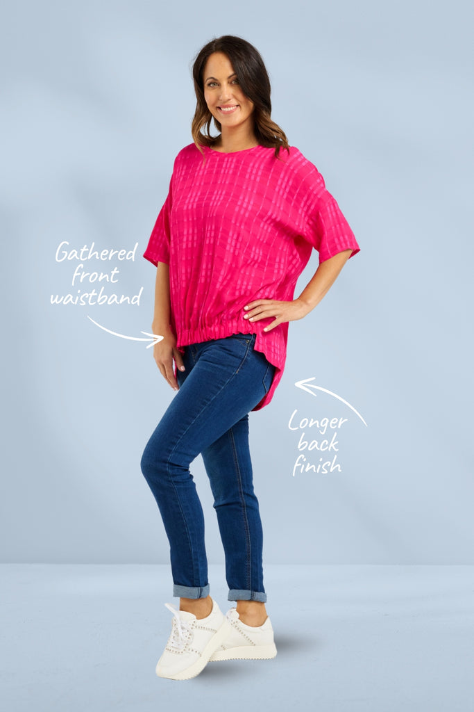 Seduce Nikita Top Hot Pink From BoxHill