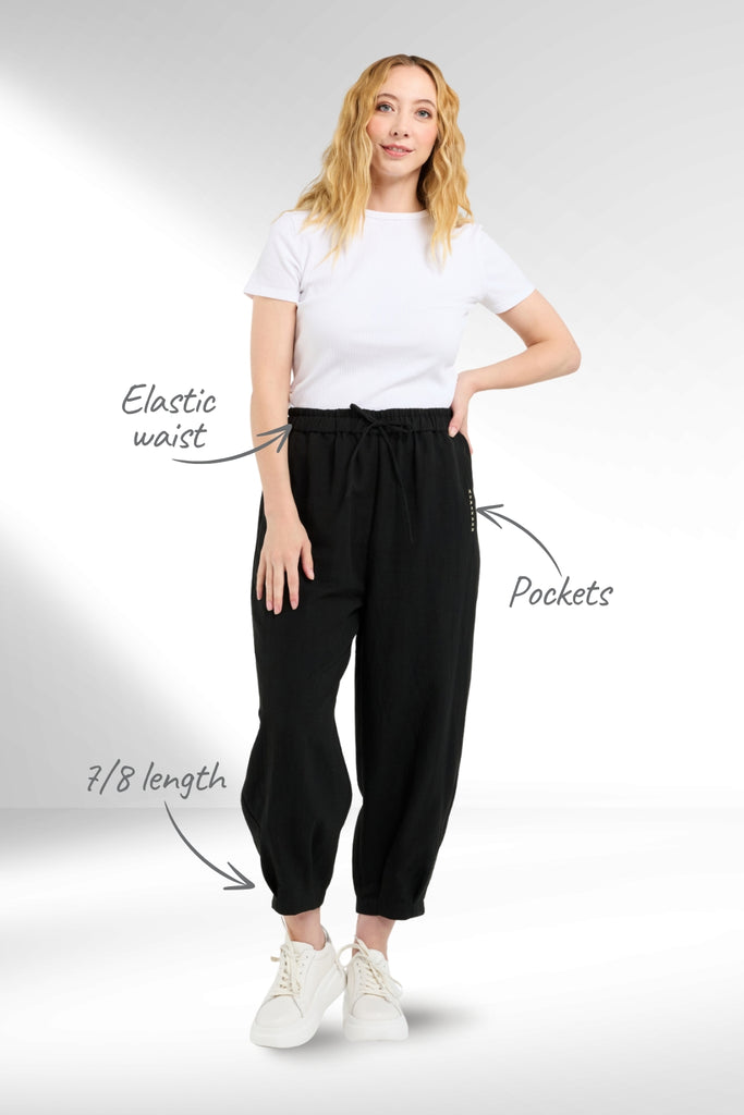 PRE-ORDER Seduce Nova Pants Black From BoxHill