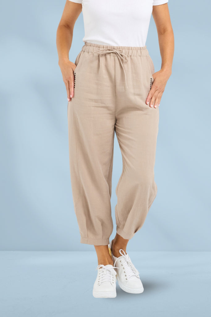 PRE-ORDER Seduce Nova Pants Natural From BoxHill