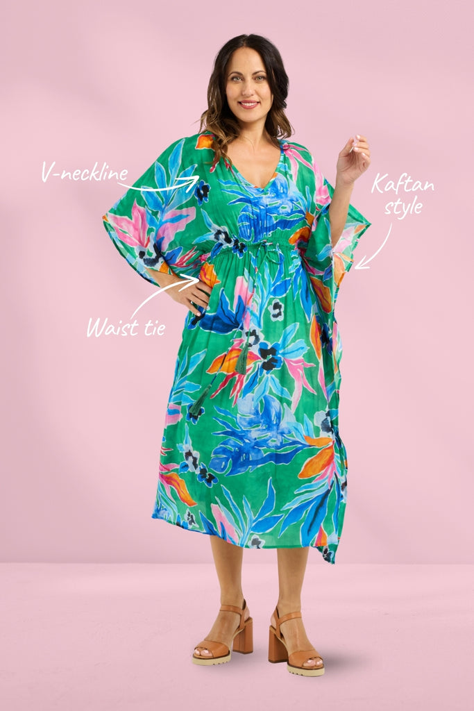 Seduce Sonya Dress Jungle From BoxHill