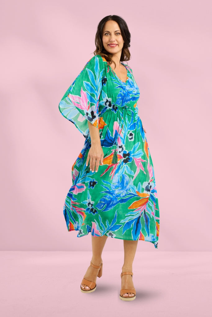 Seduce Sonya Dress Jungle From BoxHill