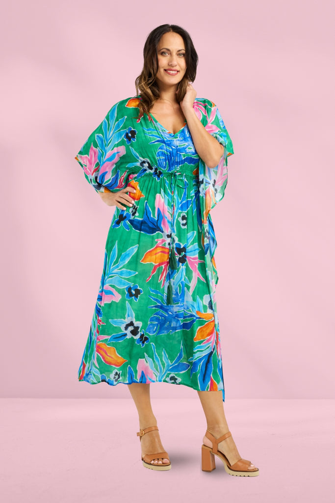 Seduce Sonya Dress Jungle From BoxHill
