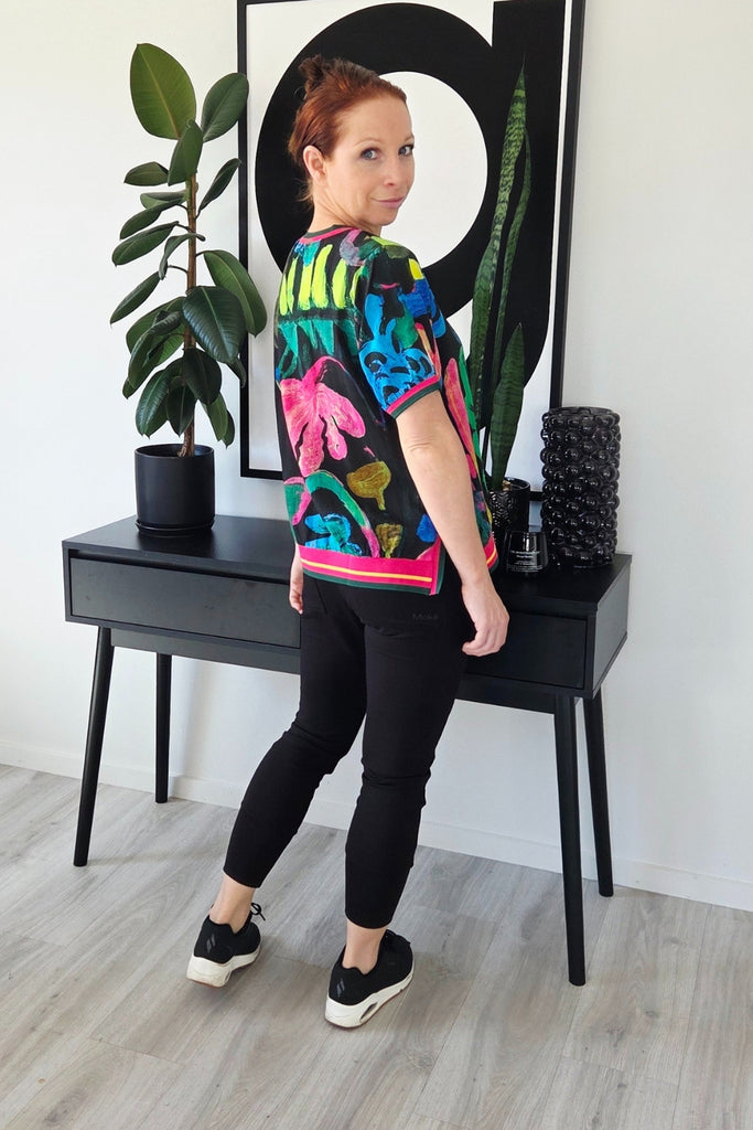 PRE-ORDER Seduce Zoe Top Midnight Fern From BoxHill