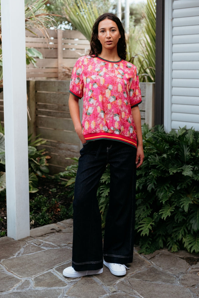 Seduce Zoe Top Petal Confetti From BoxHill