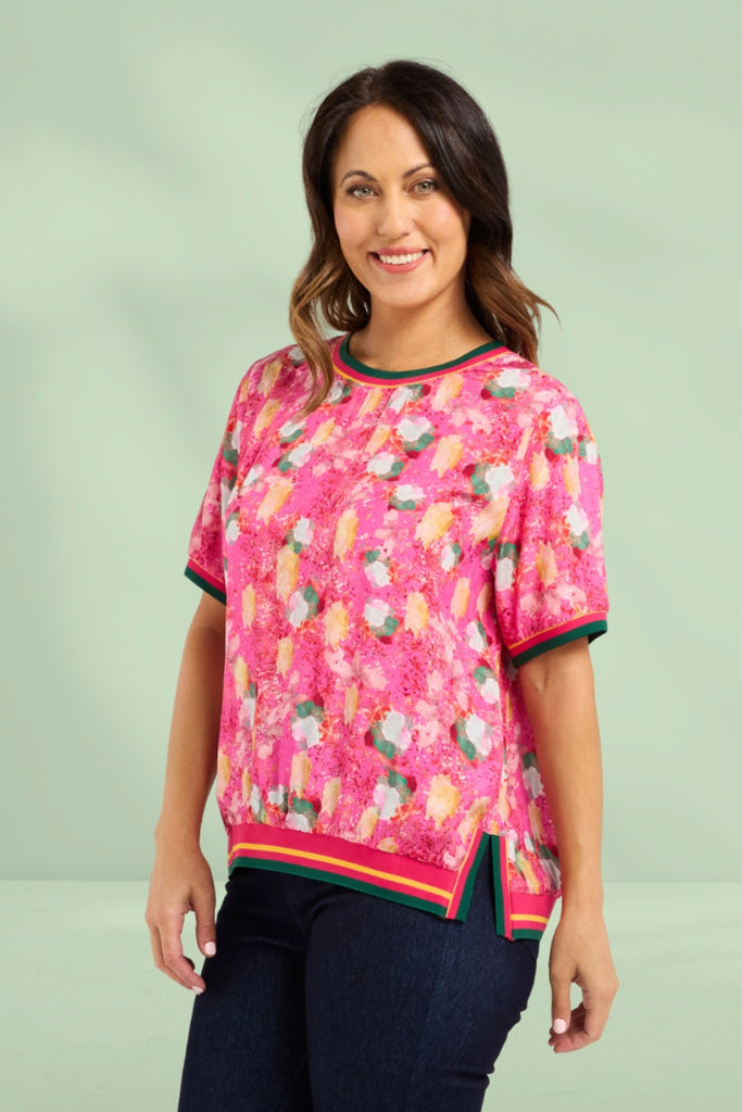 Seduce Zoe Top Petal Confetti From BoxHill