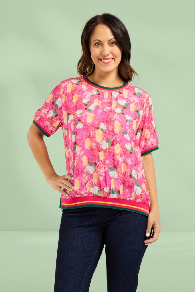 Seduce Zoe Top Petal Confetti From BoxHill