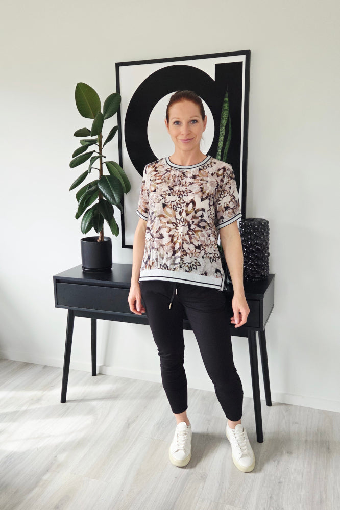 PRE-ORDER Seduce Zoe Top Sage Mosaic From BoxHill