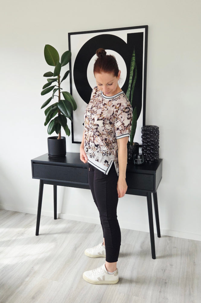 PRE-ORDER Seduce Zoe Top Sage Mosaic From BoxHill