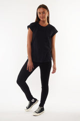 Silent Theory Lucy Tee Black From BoxHill