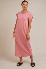 Silent Theory Routine Tee Dress Rose From BoxHill