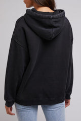 Silent Theory Wild One Hoody Washed Black From BoxHill