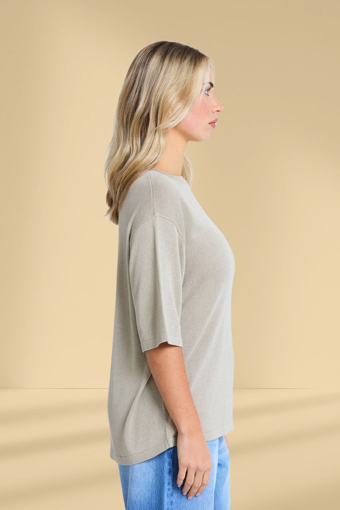 Stella and Gemma Aretha Knit Shiitake Shimmer From BoxHill