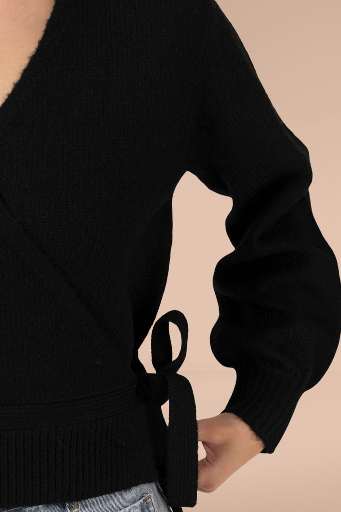 Stella and Gemma August Cardigan Black From BoxHill