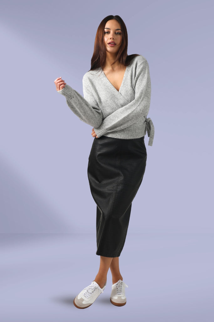 Stella and Gemma August Wrap Grey From BoxHill