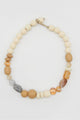 Stella and Gemma Beads Necklace Neutral One Size Neutral From BoxHill