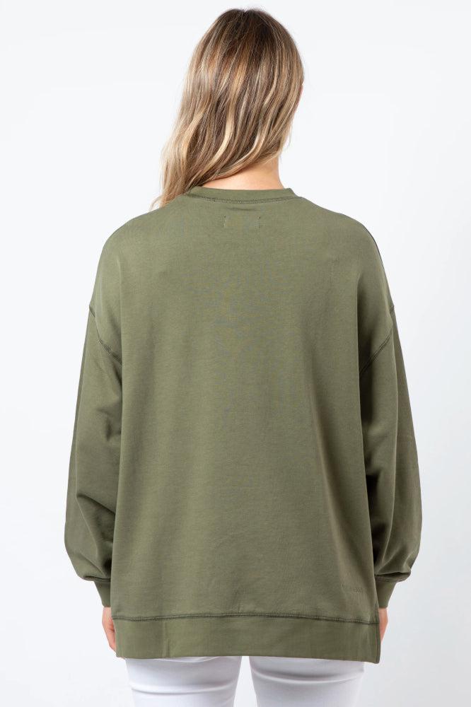 Stella and Gemma Blush Love Sunday Sweater Khaki From BoxHill