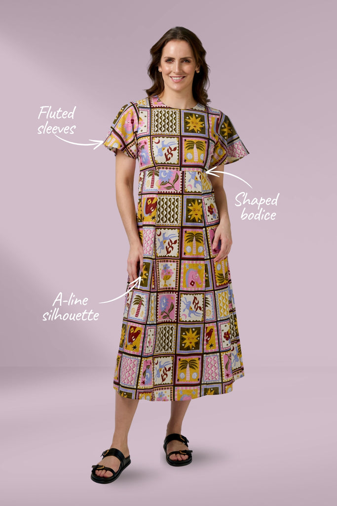 Stella and Gemma Carlotta Dress Memories of Morocco From BoxHill