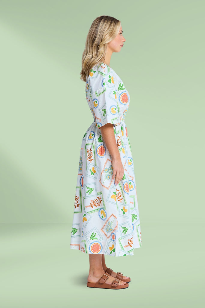 Stella and Gemma Carrie Dress Limoncello Spritz From BoxHill