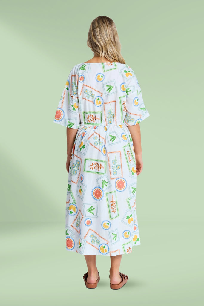 Stella and Gemma Carrie Dress Limoncello Spritz From BoxHill