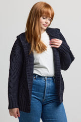 Stella and Gemma Chalet Cardigan Navy From BoxHill