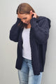 Stella and Gemma Chalet Cardigan Navy From BoxHill