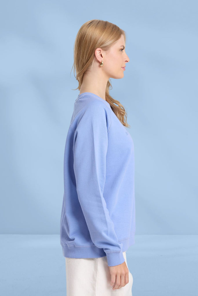 Stella and Gemma Classic Sweat Sky From BoxHill