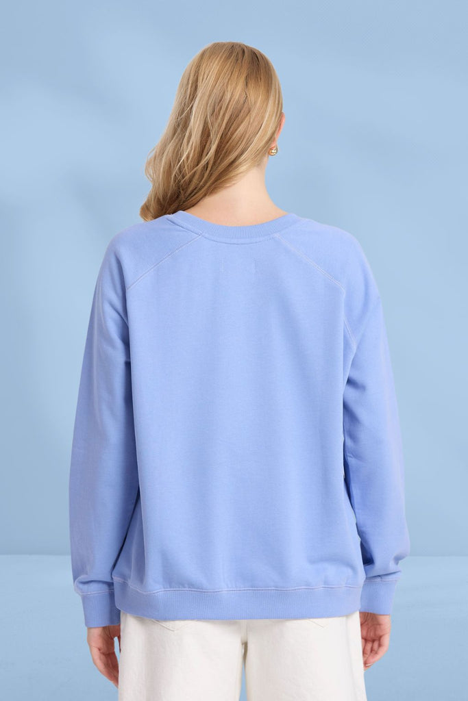 Stella and Gemma Classic Sweat Sky From BoxHill