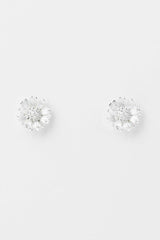 Stella and Gemma Daisy Earrings Silver From BoxHill