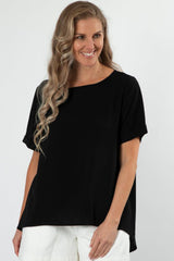 Stella and Gemma Evette Blouse Black From BoxHill