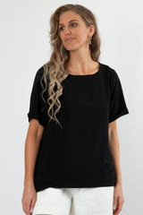 Stella and Gemma Evette Blouse Black From BoxHill