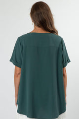 Stella and Gemma Evette Blouse Teal From BoxHill
