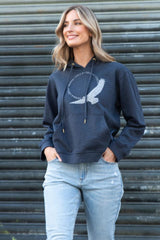 Stella and Gemma Fly High Hoodie Indigo From BoxHill
