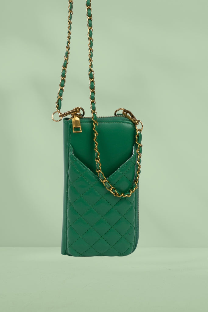 Stella and Gemma Hands Free Bag Emerald From BoxHill