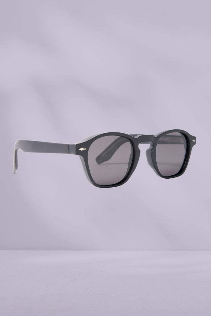 Stella and Gemma High Line Sunglasses Matt Black From BoxHill