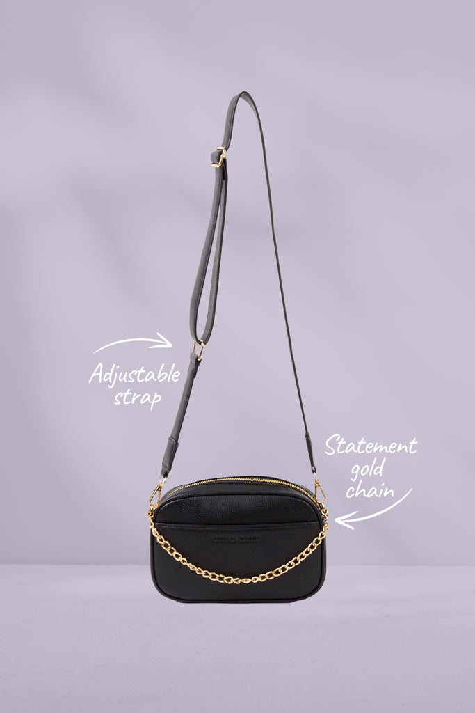 Stella and Gemma Icon Camera Bag Black From BoxHill