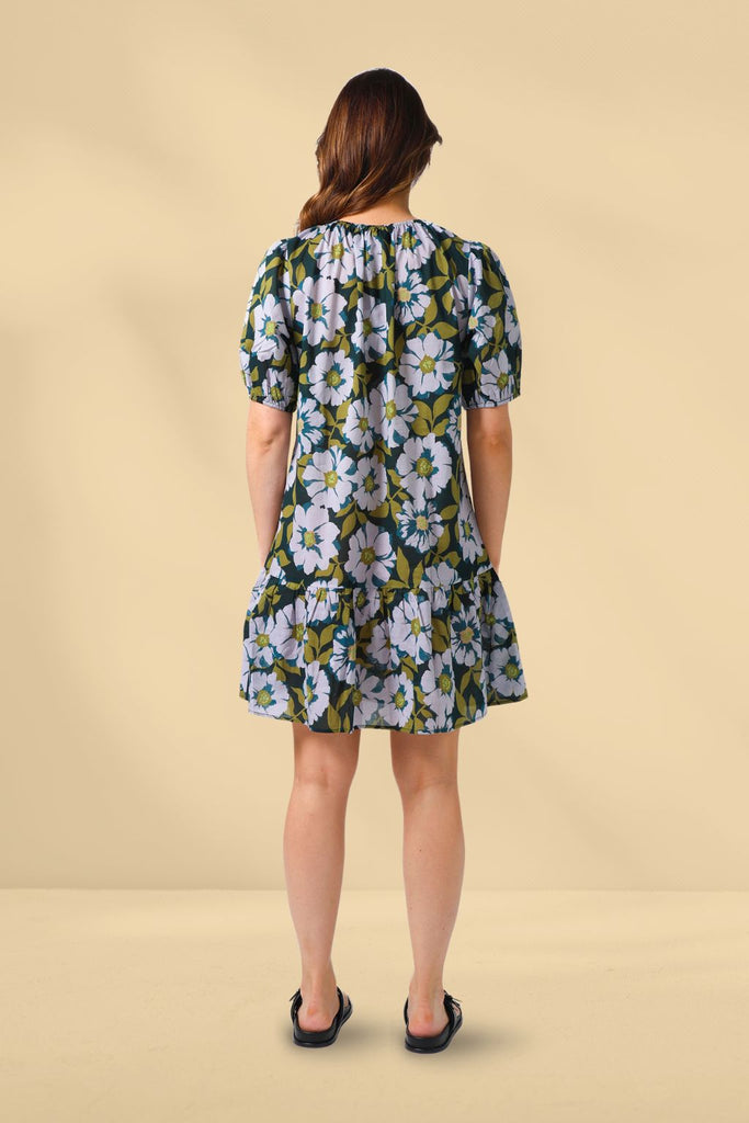 Stella and Gemma Isla Dress Nightfall in Giverny Print From BoxHill