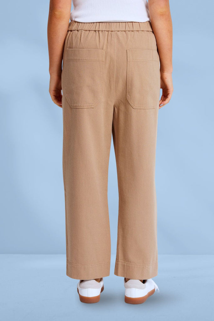 Stella and Gemma Jamie Barrel Pants Biscotti From BoxHill