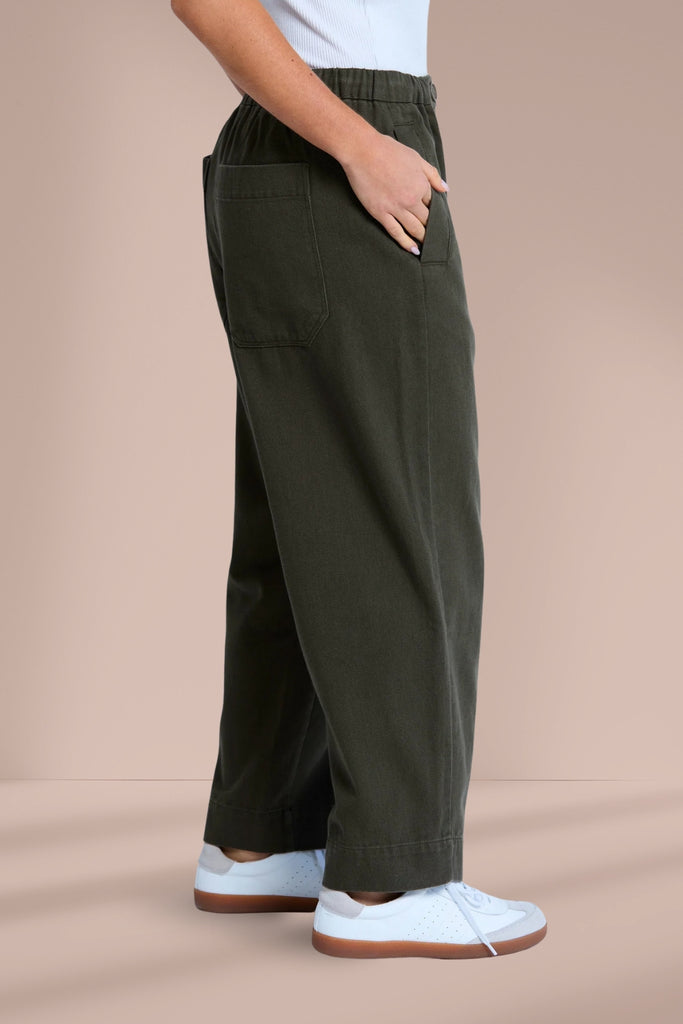 Stella and Gemma Jamie Barrel Pants Moss From BoxHill