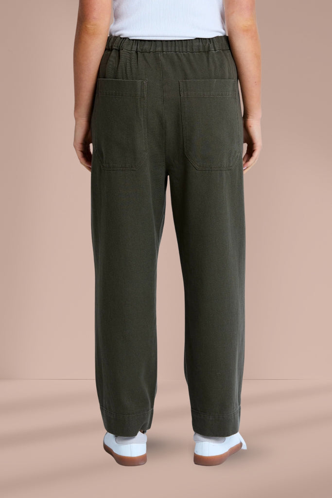 Stella and Gemma Jamie Barrel Pants Moss From BoxHill