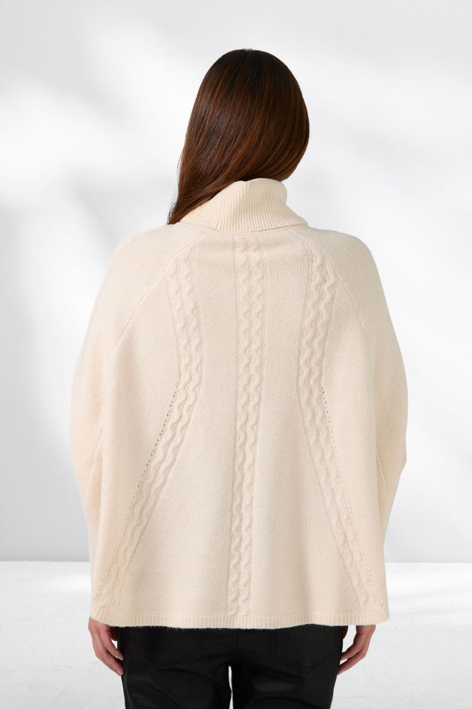 Stella and Gemma Joey Poncho Milk From BoxHill