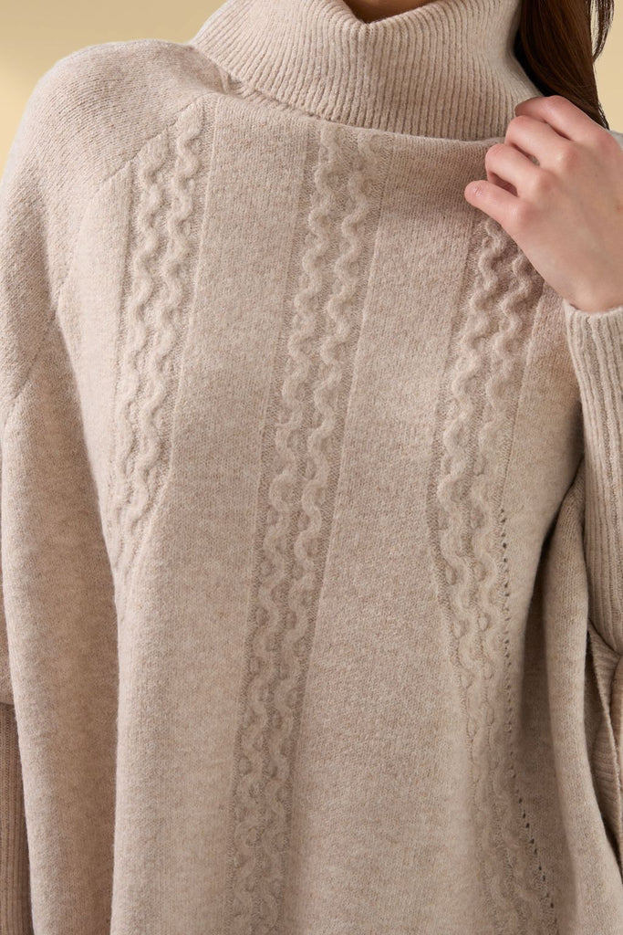 Stella and Gemma Joey Poncho Tan From BoxHill