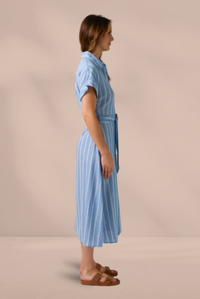 Stella and Gemma Kinsley Dress Capri Stripe From BoxHill