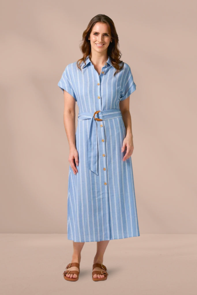 Stella and Gemma Kinsley Dress Capri Stripe From BoxHill