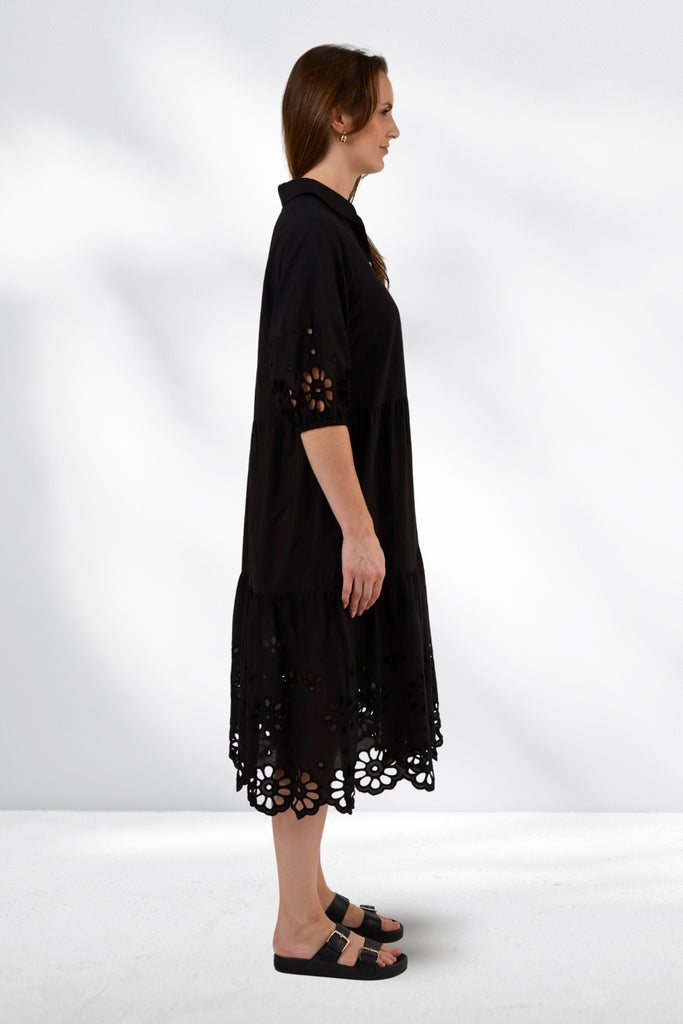 Stella and Gemma Lainey Dress Black From BoxHill