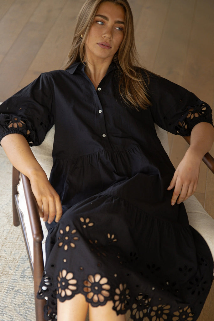 Stella and Gemma Lainey Dress Black From BoxHill