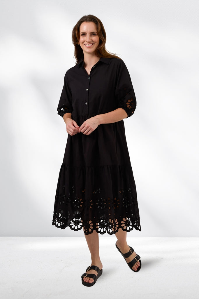 Stella and Gemma Lainey Dress Black From BoxHill