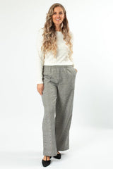 Stella and Gemma Leo Pants Houndstooth From BoxHill