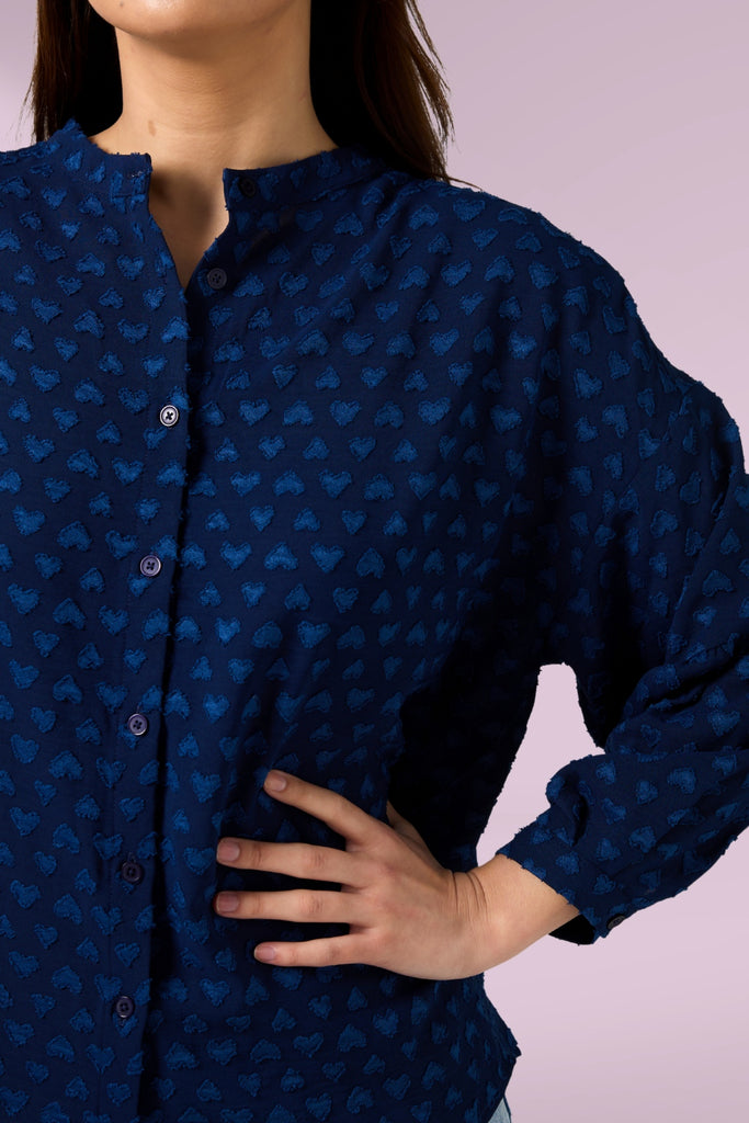 Stella and Gemma Love As Blouse Navy From BoxHill